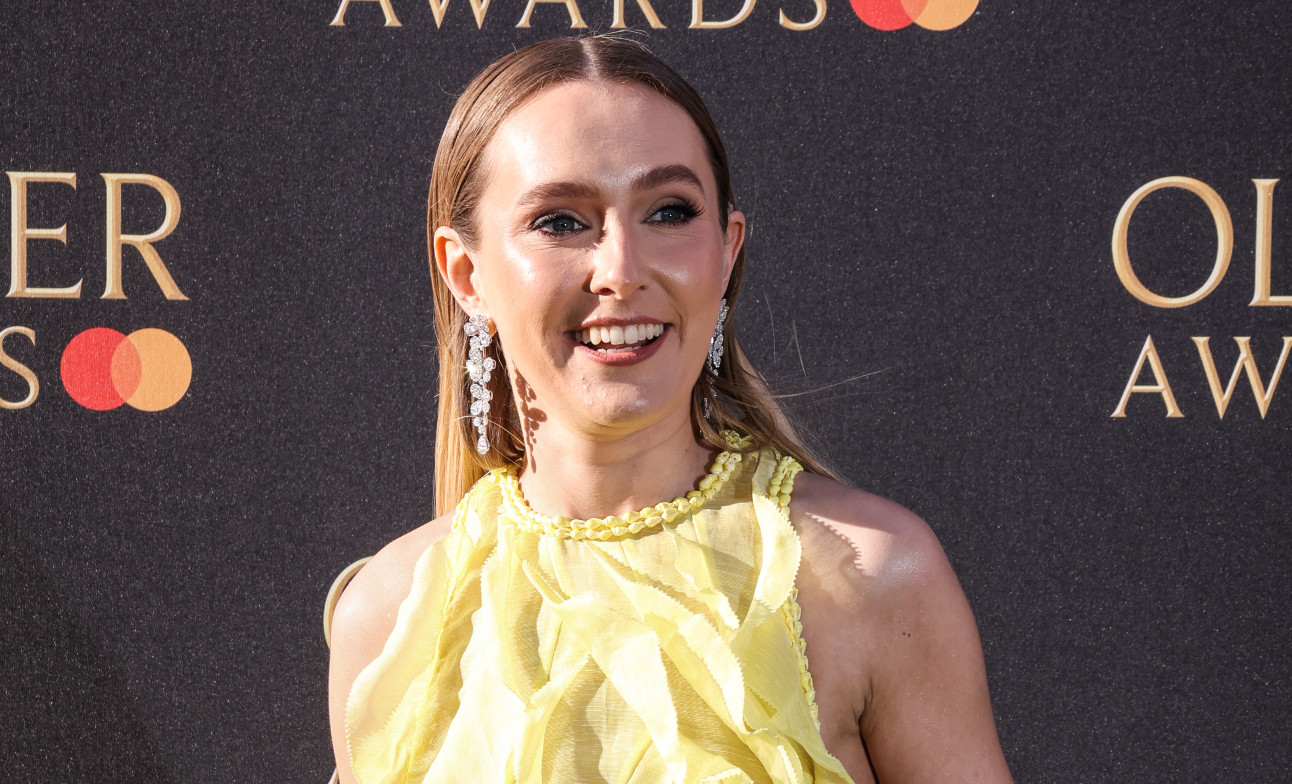Rose Ayling-Ellis smiles at the Olivier Awards 2023