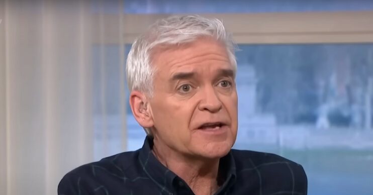 Phillip Schofield speaking on This Morning