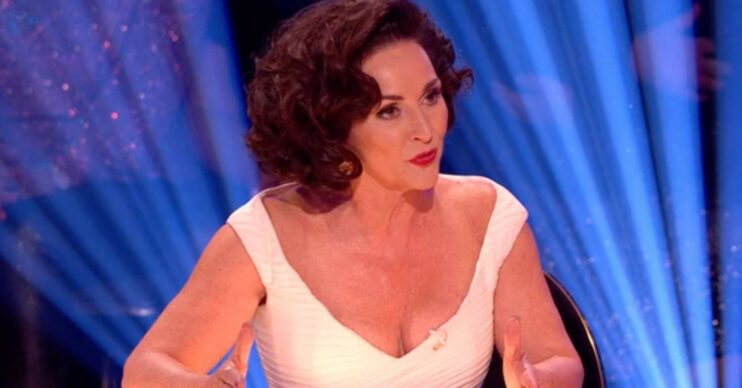 Shirley Ballas looking serious on Strictly