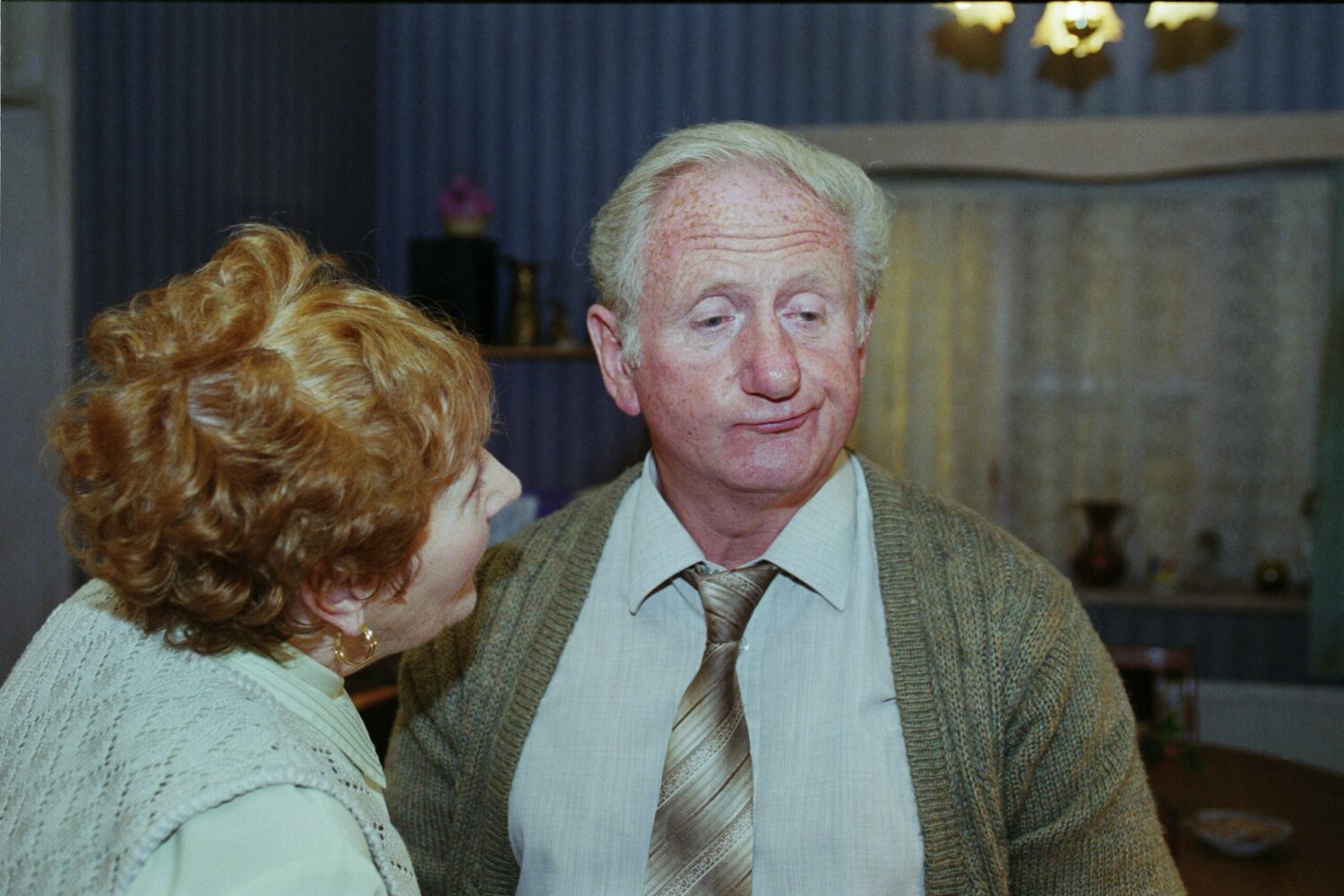 Editorial use onlyDoreen Keogh as Mary Carroll with Peter Martin as Joe Carroll The Royle Family