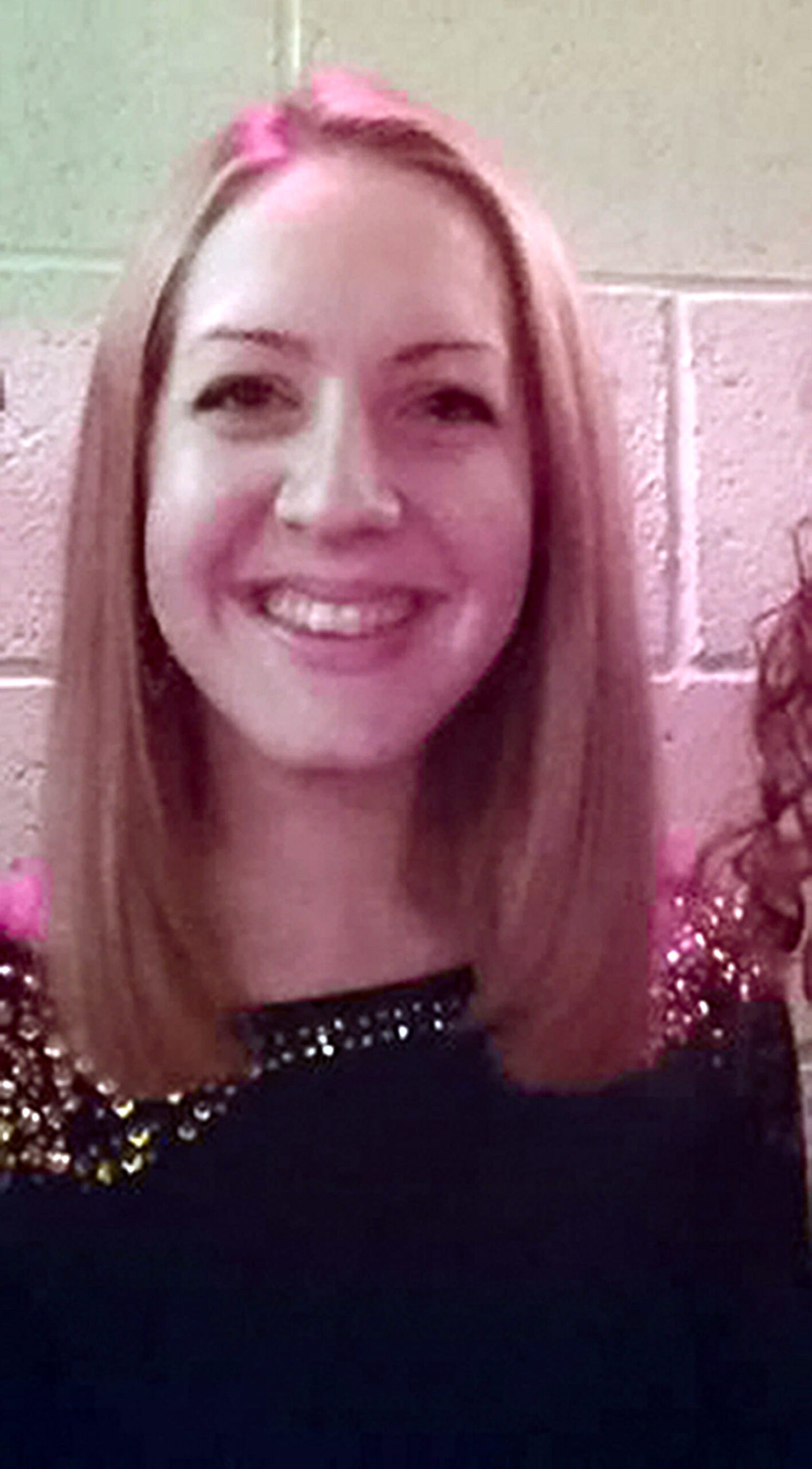 Lucy Letby smiling in image
