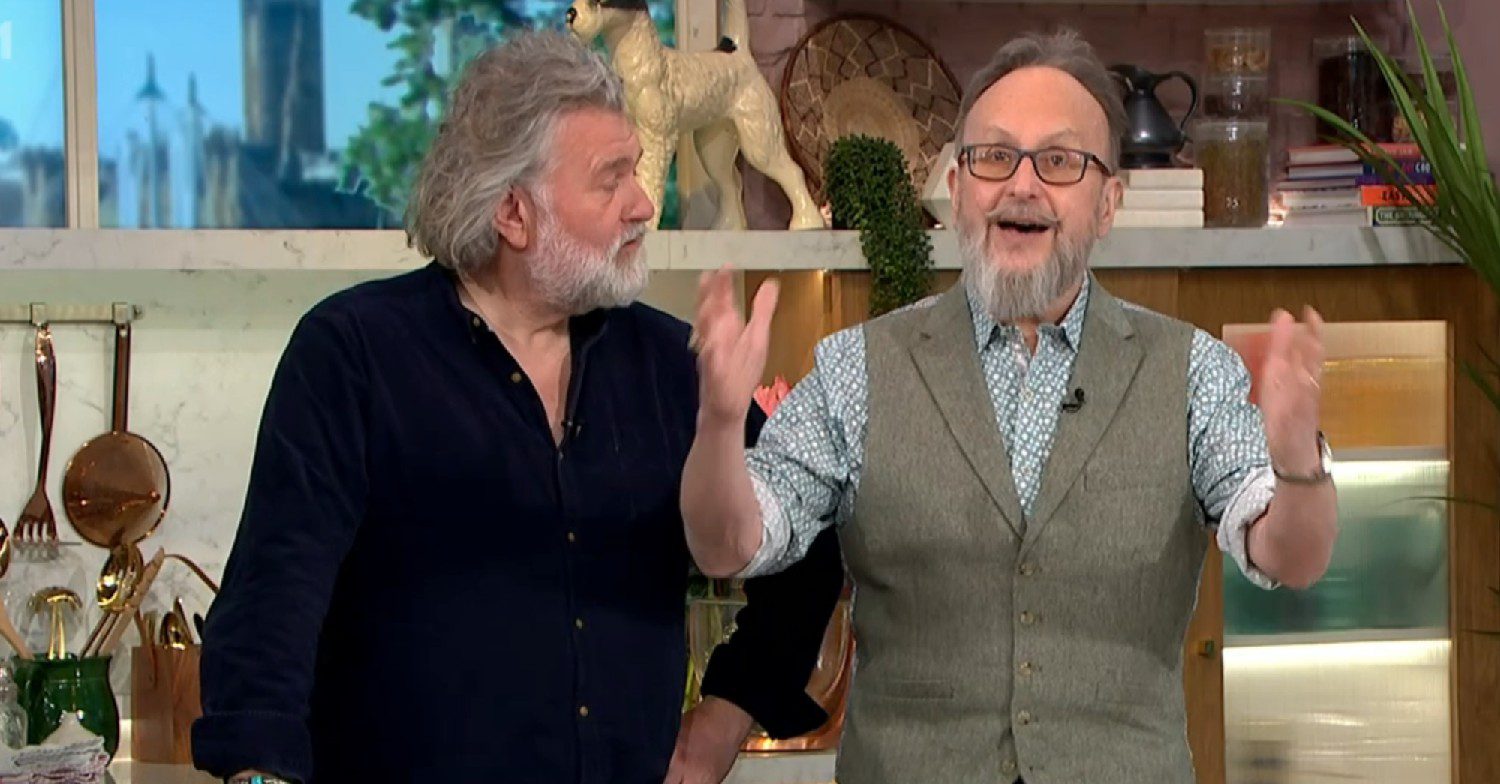Hairy Bikers Si King and Dave Myers on This Morning 