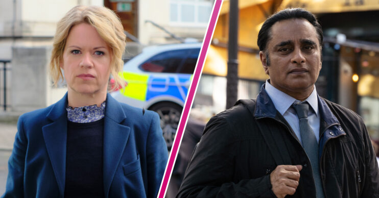 Jess and Sunny frown in Unforgotten series 5