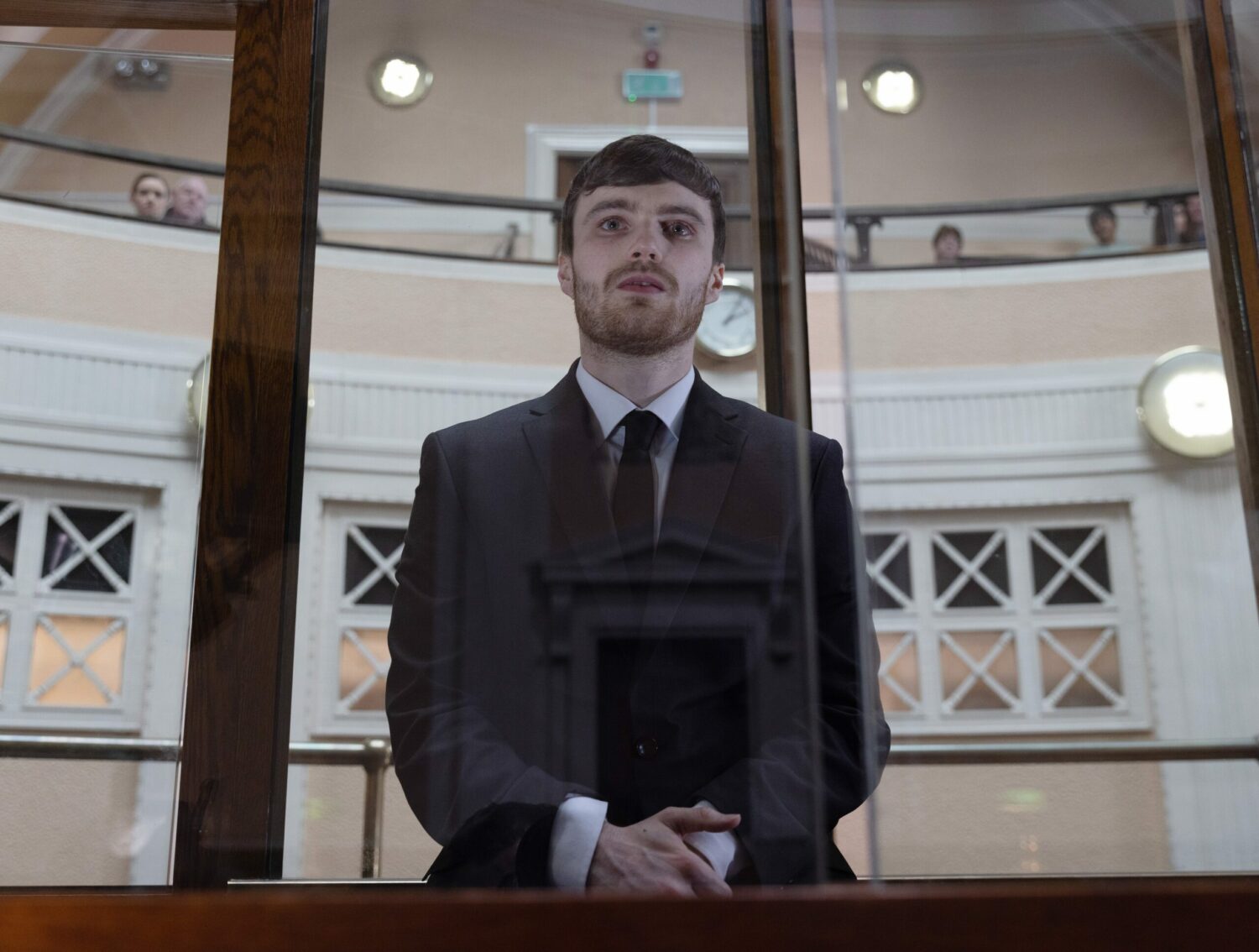 Coronation Street spoilers: Justin looks nervous in the witness box