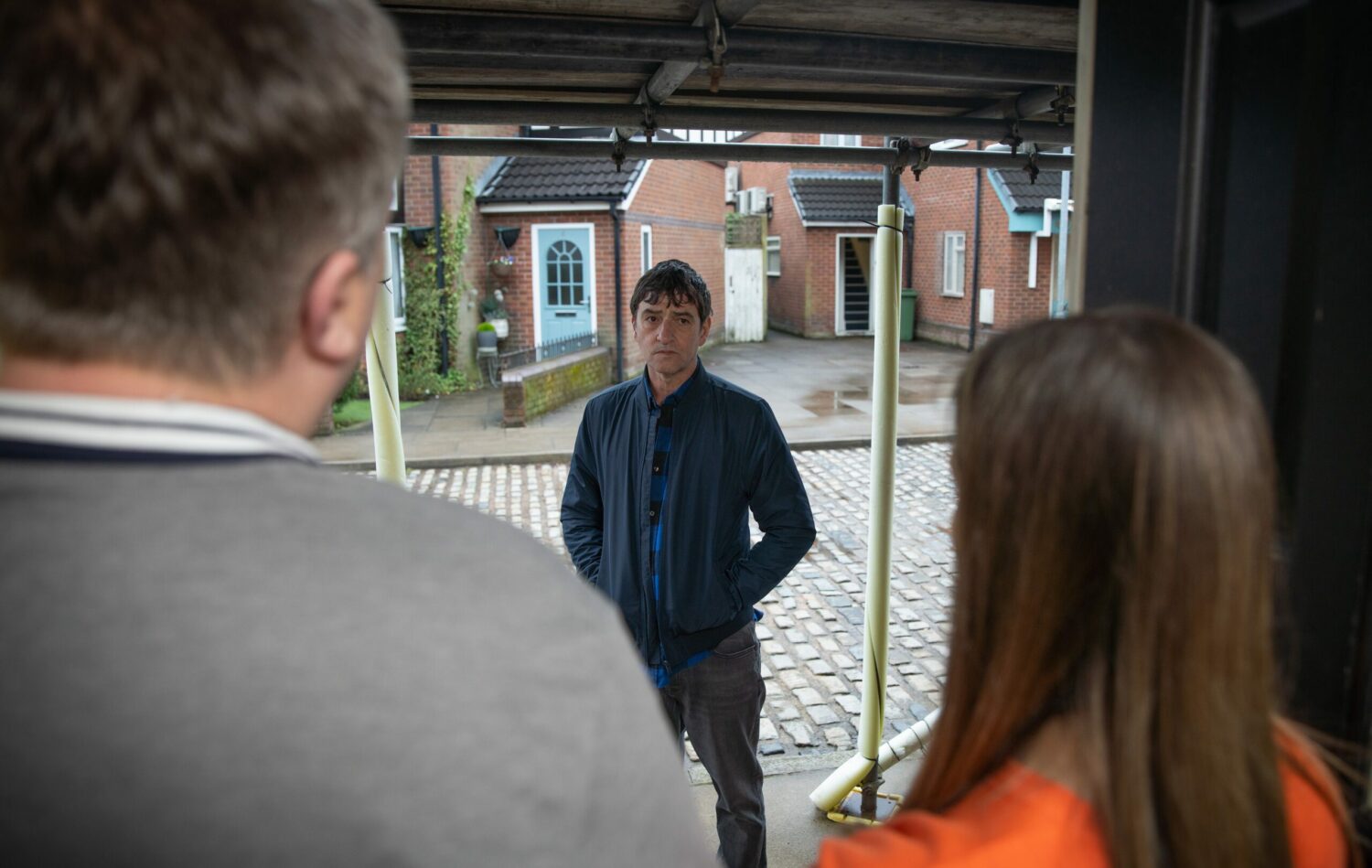 Coronation Street's Eric is staring at Steve and Amy with anger
