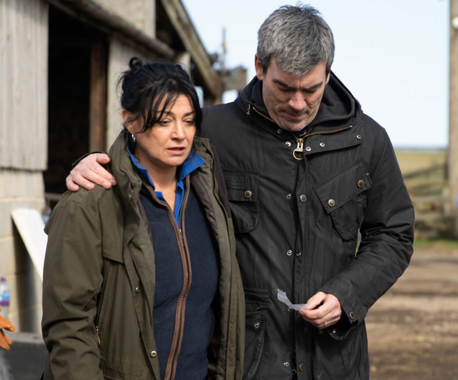 Emmerdale star Jeff Hordley has teased an affair shock for Cain and Moira (Credit: ITV)