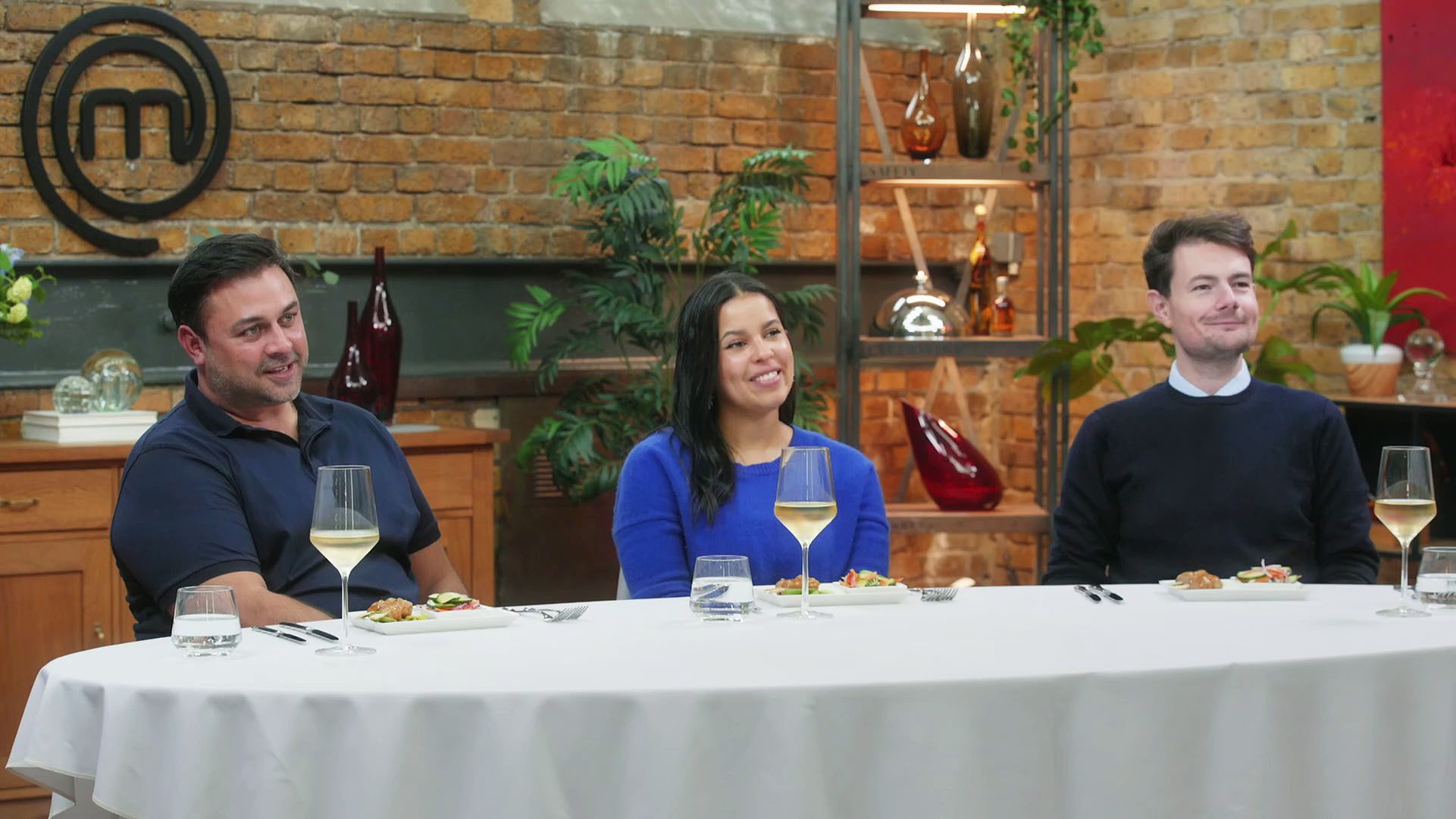 Dhruv Baker, Alexina Anatole, Thomas Frake on MasterChef