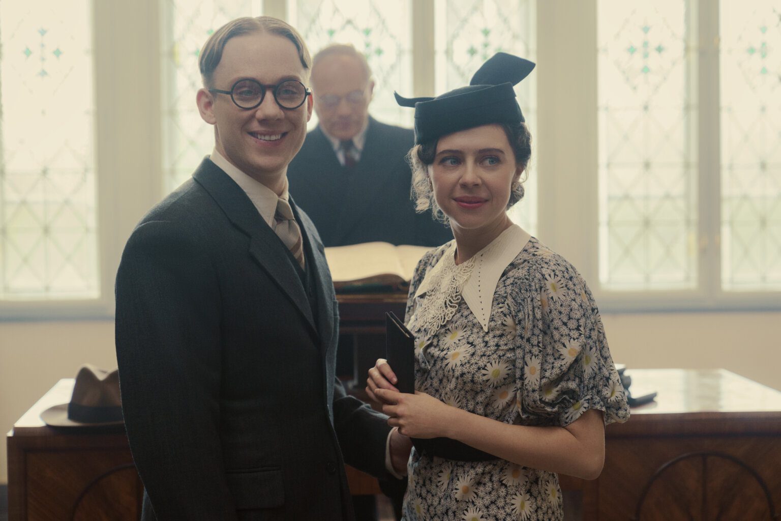 Joe Cole and Bel Powley star in A Small Light