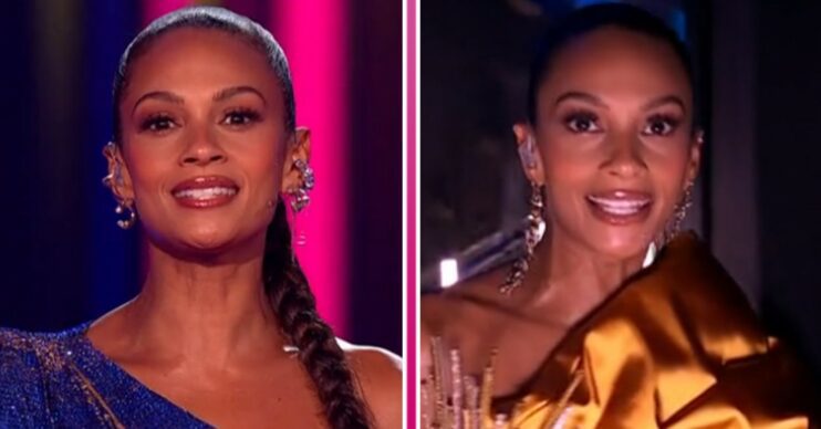 Alesha Dixon on Eurovision final