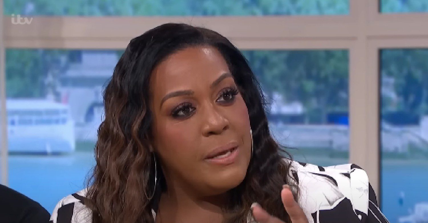 Alison Hammond speaking on This Morning on ITV