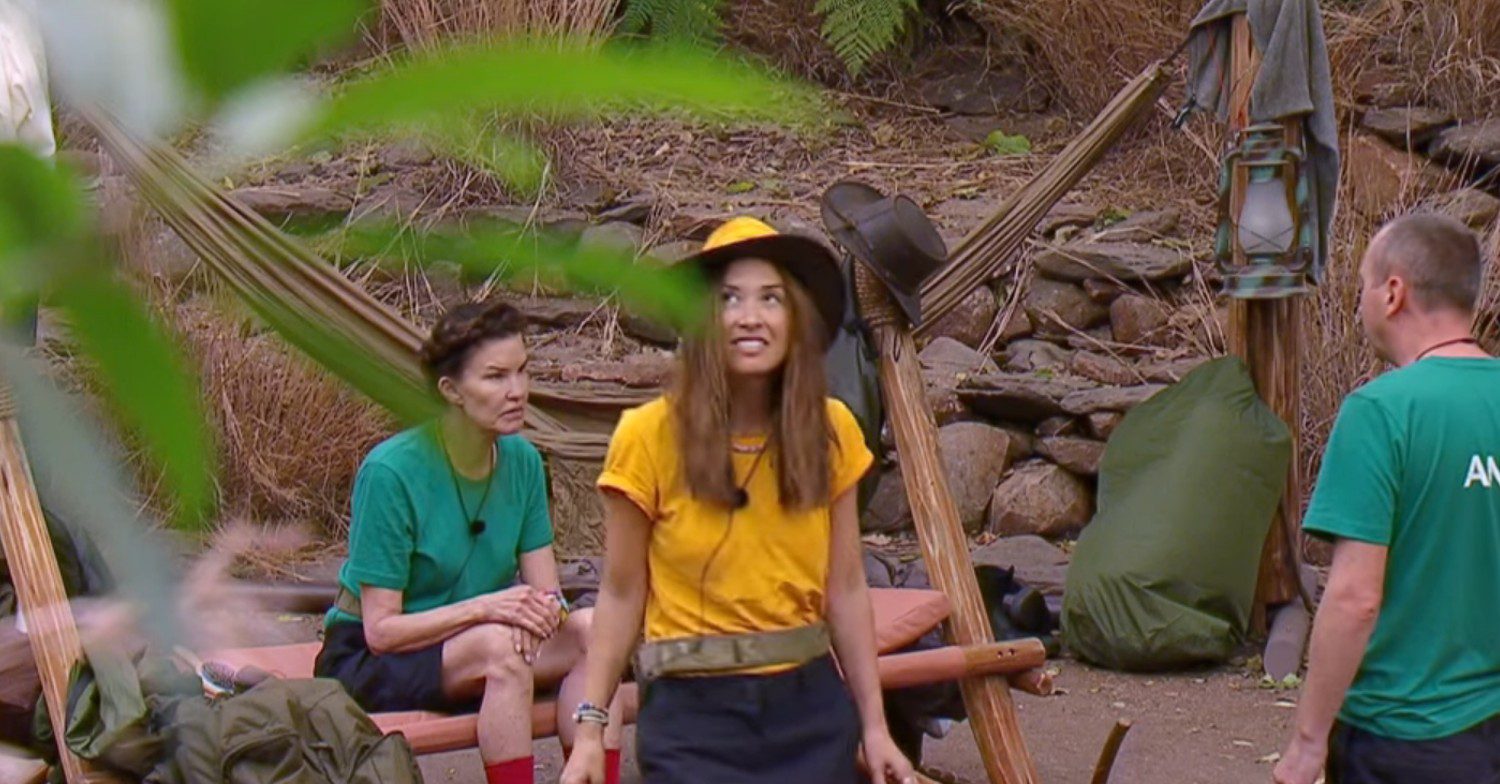 Janice Dickinson and Andy Whyment on I'm A Celebrity South Africa
