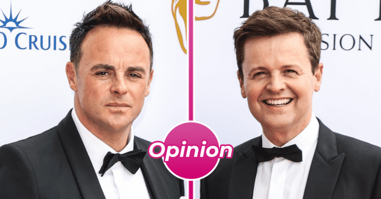 Ant and Dec on the BAFTA red carpet