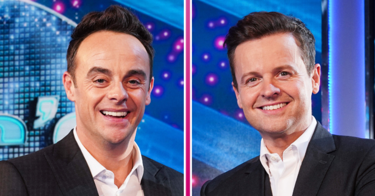 Ant and Dec on Saturday Night Takeaway