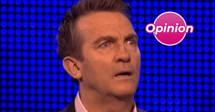 Bradley Walsh on The Chase looking shocked