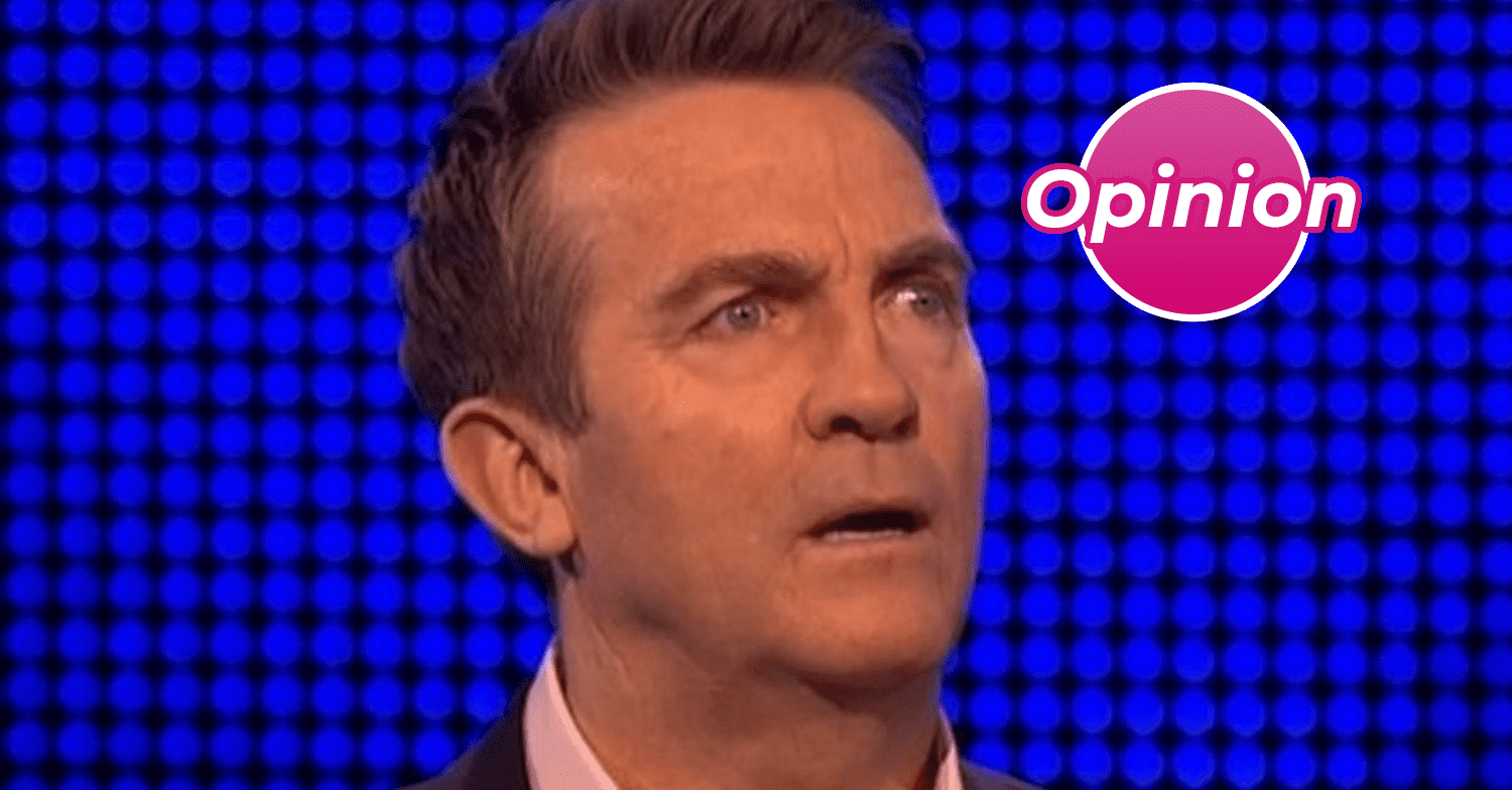 Bradley Walsh on The Chase looking shocked