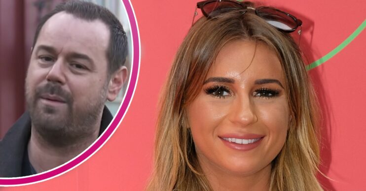 Danny Dyer and Dani Dyer smiling