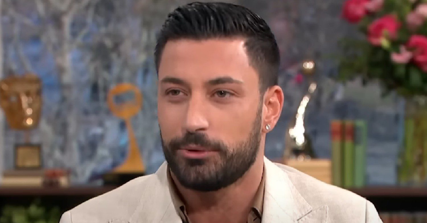 Giovanni Pernice talking on This Morning