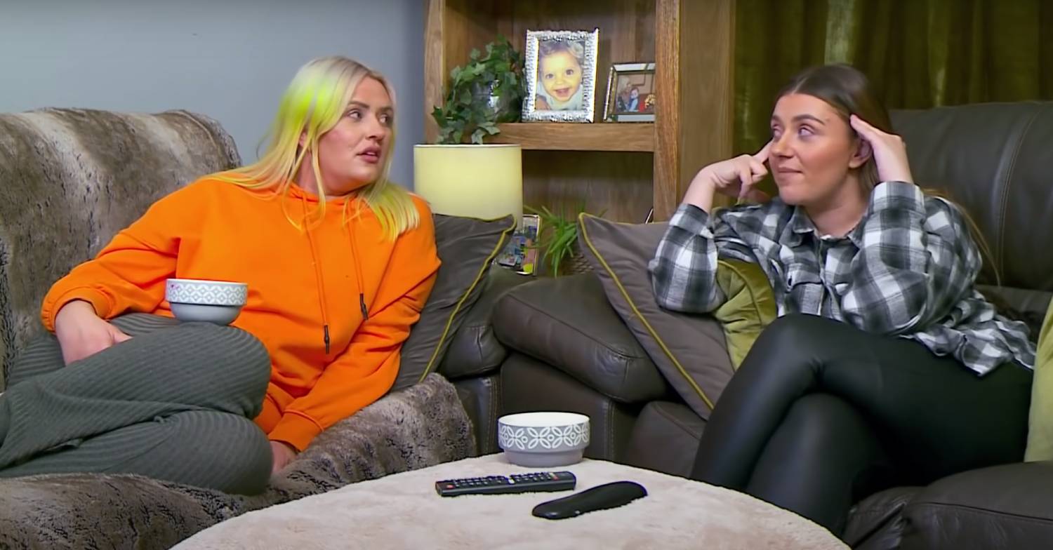 Gogglebox star Ellie Warner looks at her sister