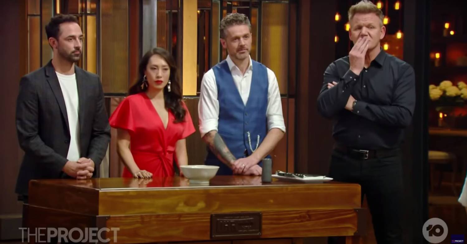 Gordon Ramsay stands alongside Jock Zonfrillo