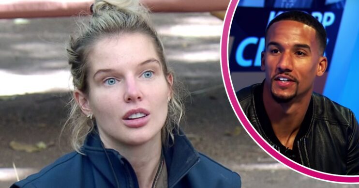 Helen Flanagan looks stunned, Scott Sinclair speaks