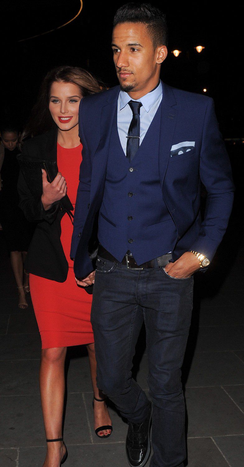Helen Flanagan and Scott Sinclair