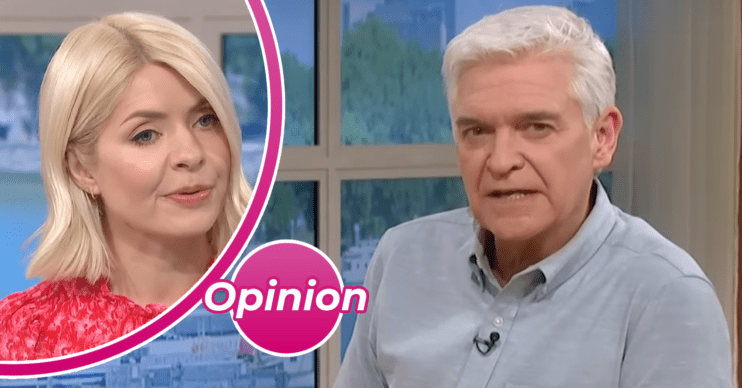 Holly and Phil presenting This Morning