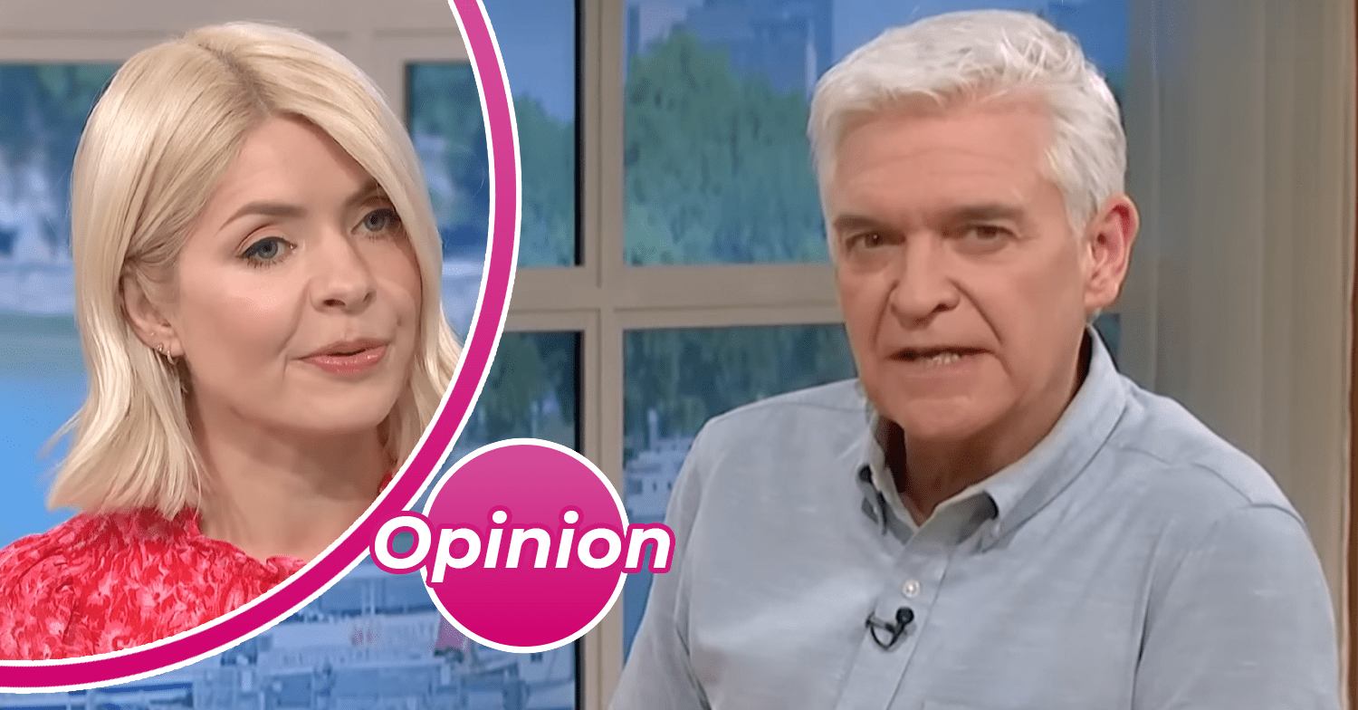 Holly and Phil presenting This Morning