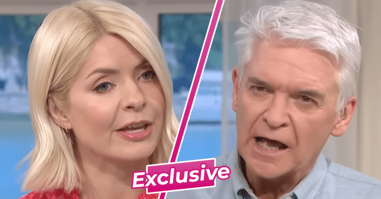 Holly Willoughby and Phillip Schofield on This Morning