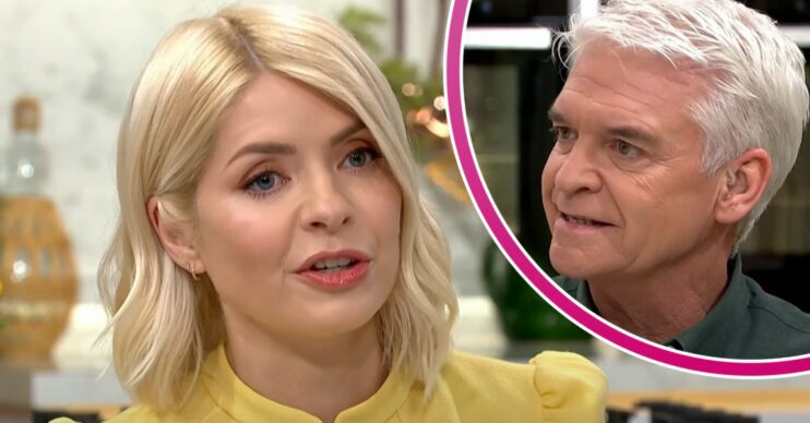 Holly Willoughby and Phillip Schofield on This Morning today