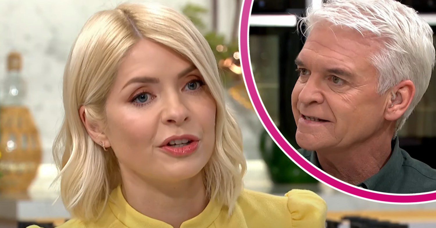 Holly Willoughby and Phillip Schofield on This Morning today
