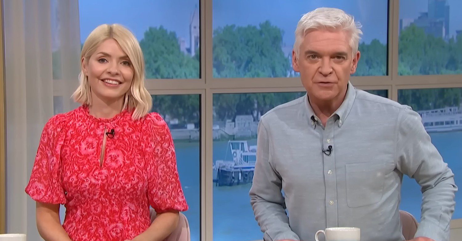Holly Willoughby and Phillip Schofield on This Morning