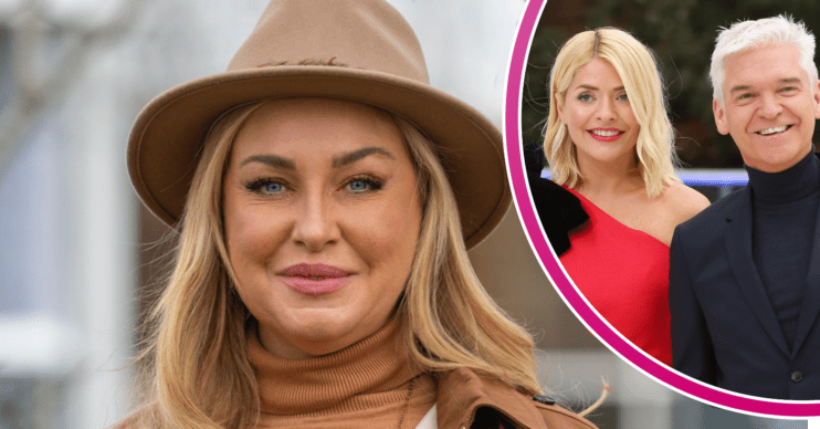 Josie Gibson, Holly Willoughby and Phillip Schofield