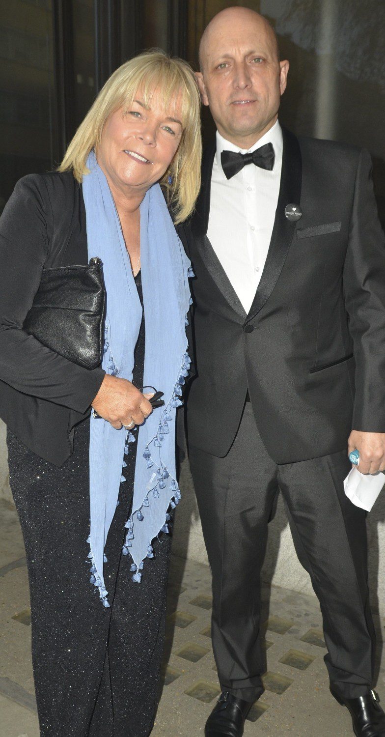 Linda Robson and husband
