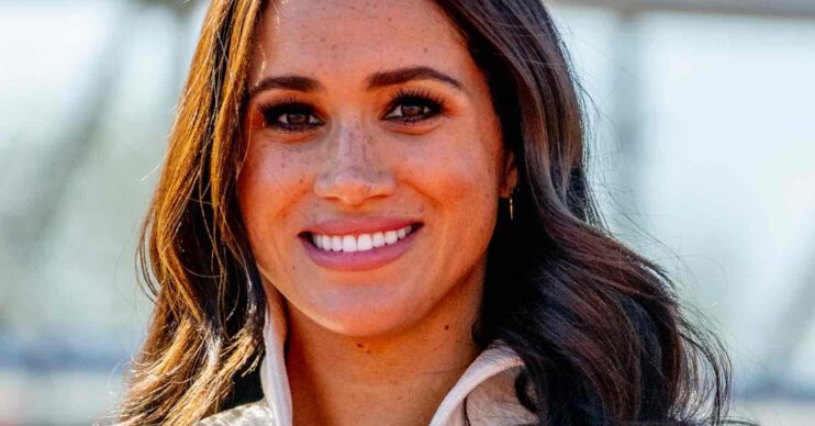 Meghan Markle smiling