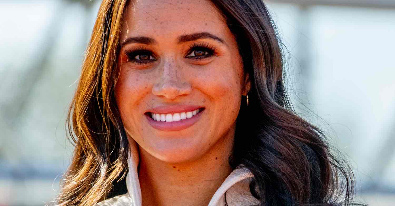 Meghan Markle smiling