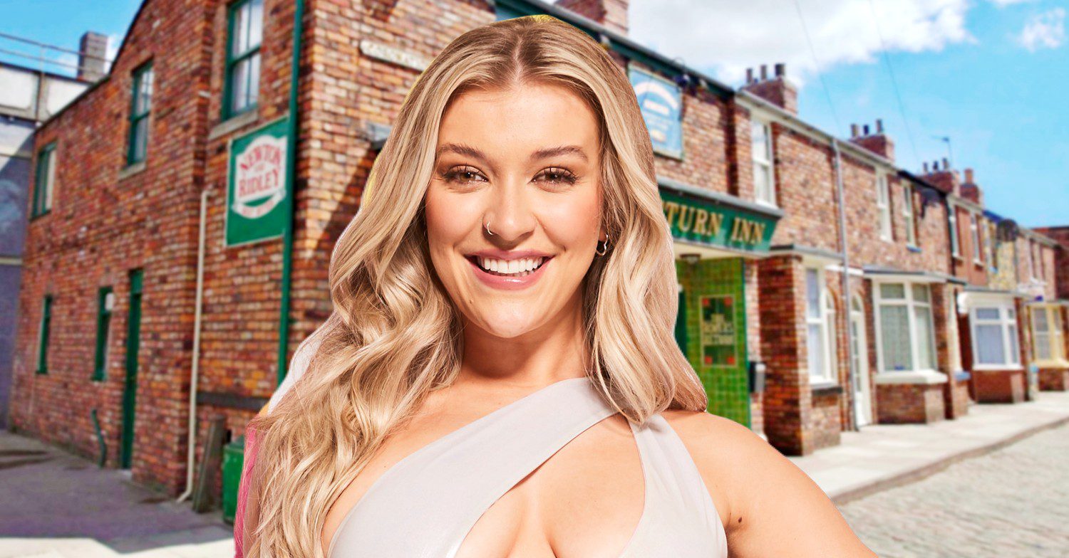 Molly Marsh against Rovers background (Credit: ITV/Composite: ED!)