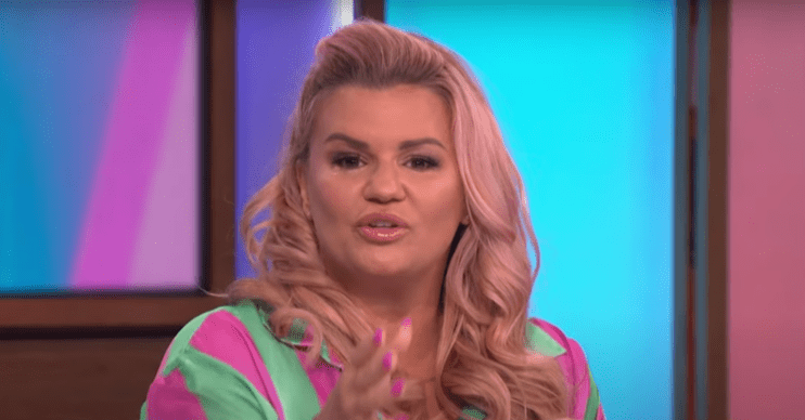 Kerry Katona speaking on Loose Women
