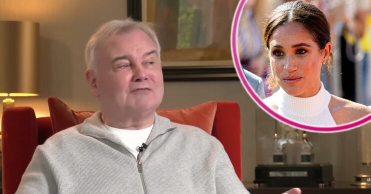 Eamonn Holmes during his interview with Meghan Markle