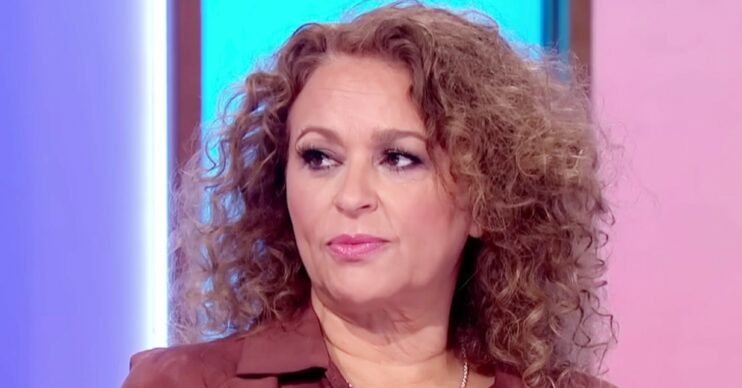Nadia Sawalha on Loose Women (Credit: ITV/YouTube)
