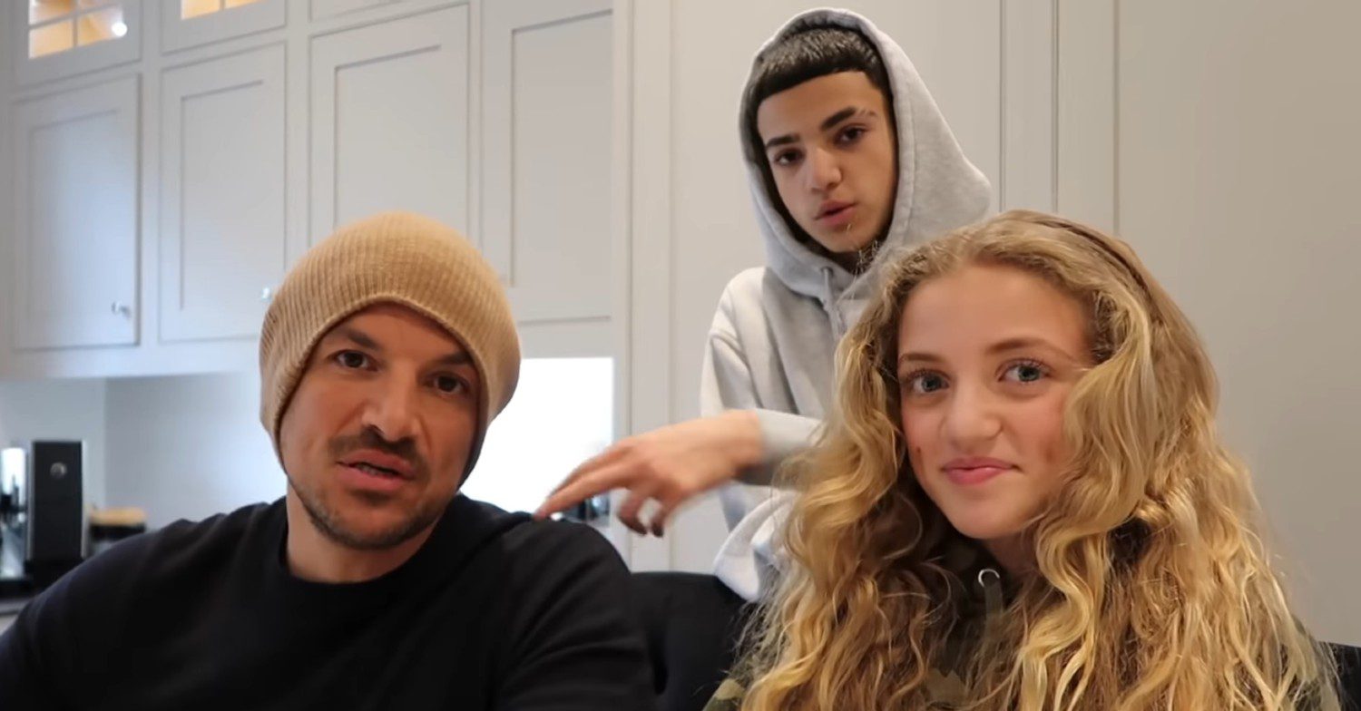 Peter Andre, Junior and Princess