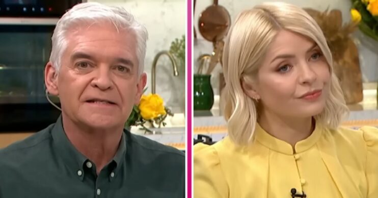 Phillip Schofield and Holly Willoughby on This Morning