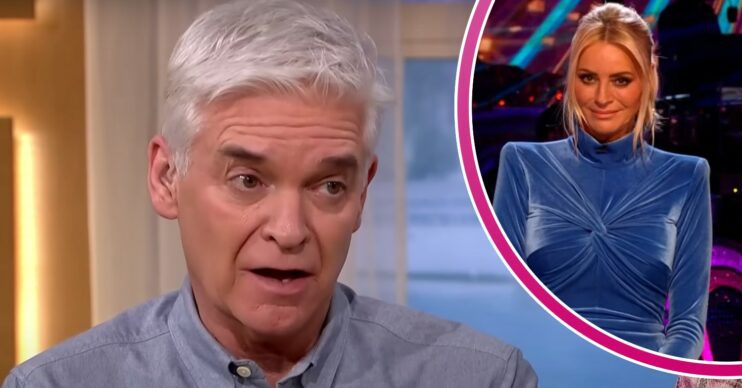 Phillip Schofield looks unsure