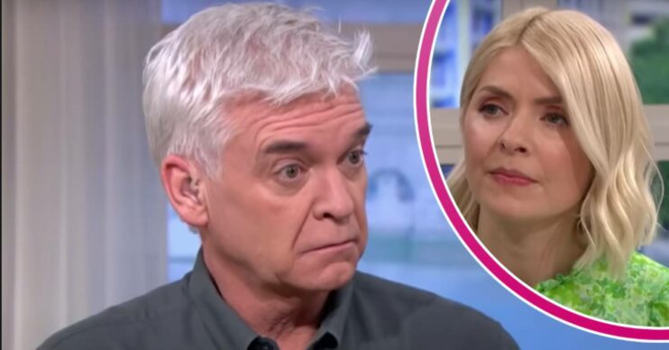 Phillip Schofield looks shocked