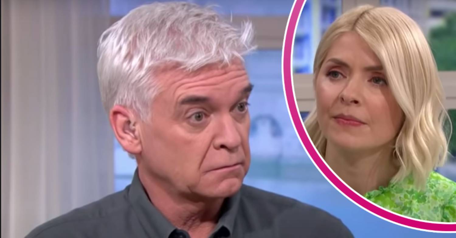 Phillip Schofield looks shocked