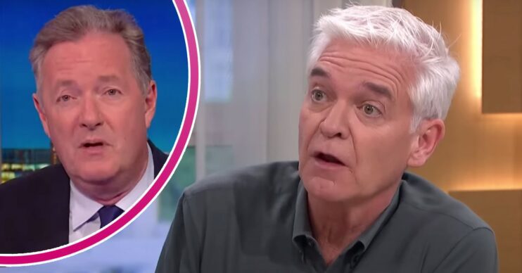 Phillip Schofield looks shocked