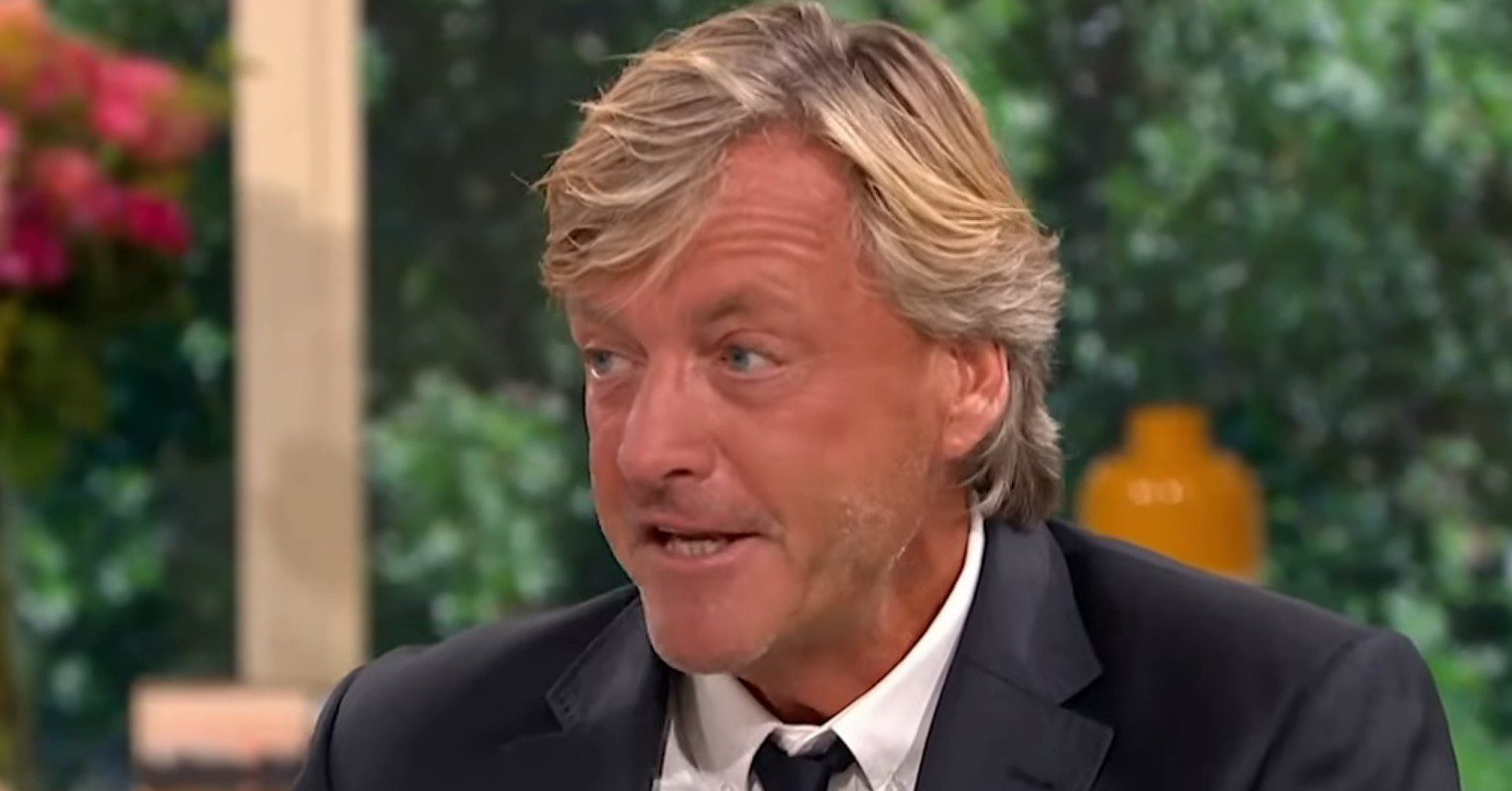 Richard Madeley speaking on This Morning