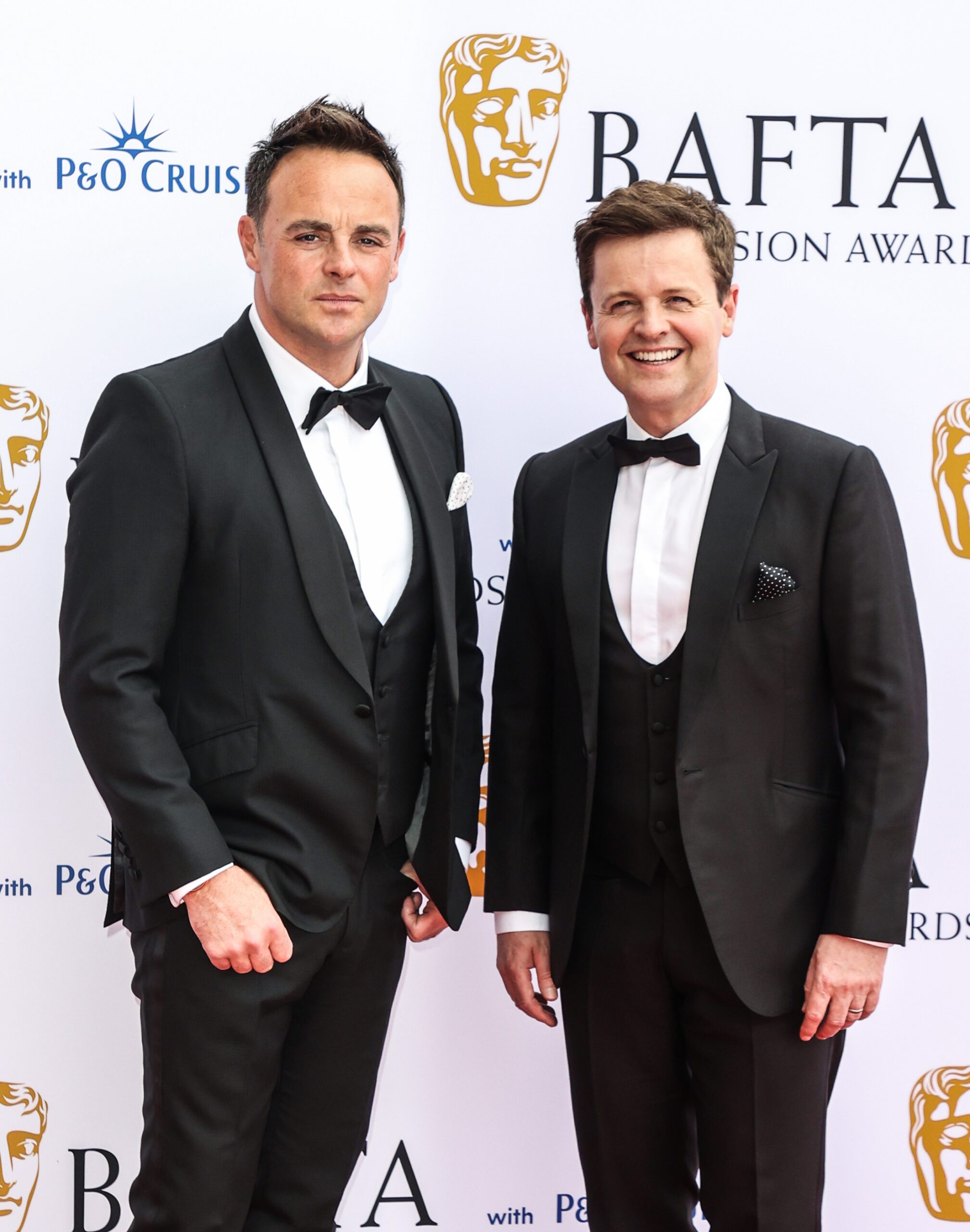 Ant and Dec on the BAFTA red carpet