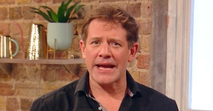 Matt Tebbutt looks pained