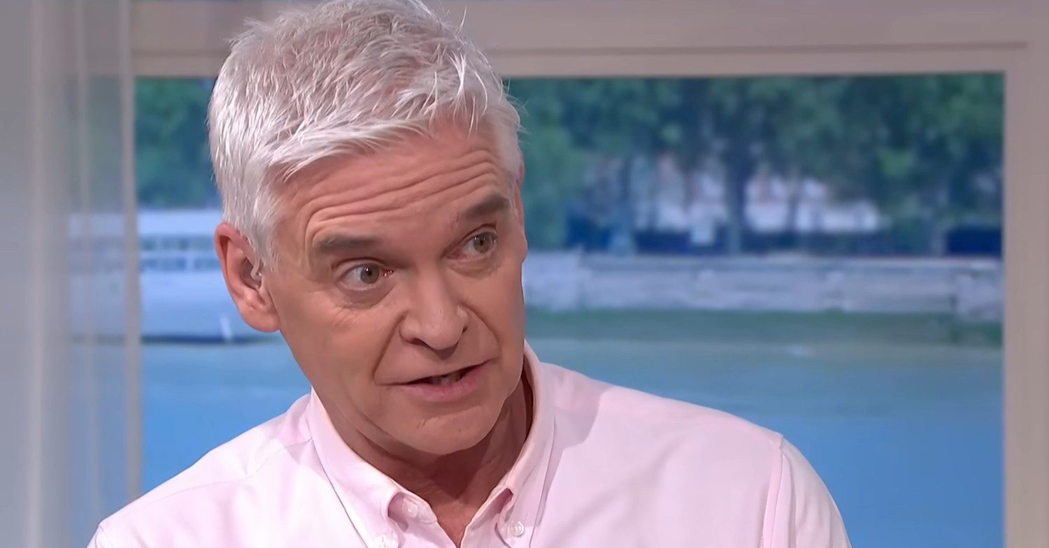Phillip Schofield frowns on This Morning