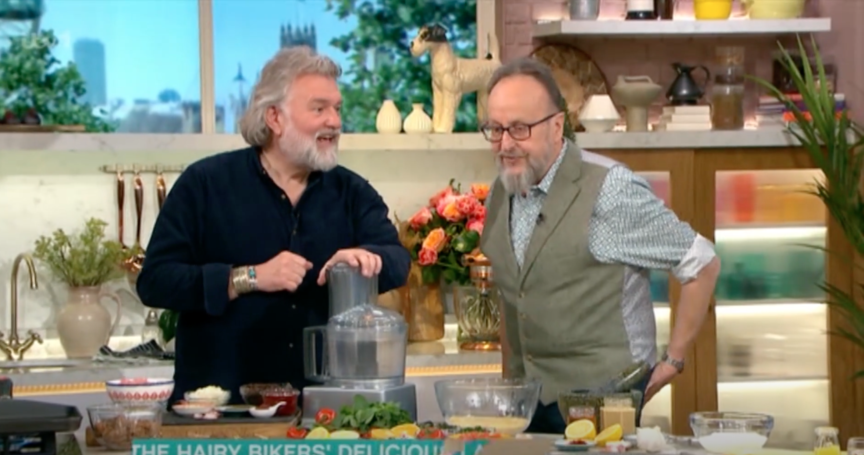 Si King and Dave Myers on This Morning 